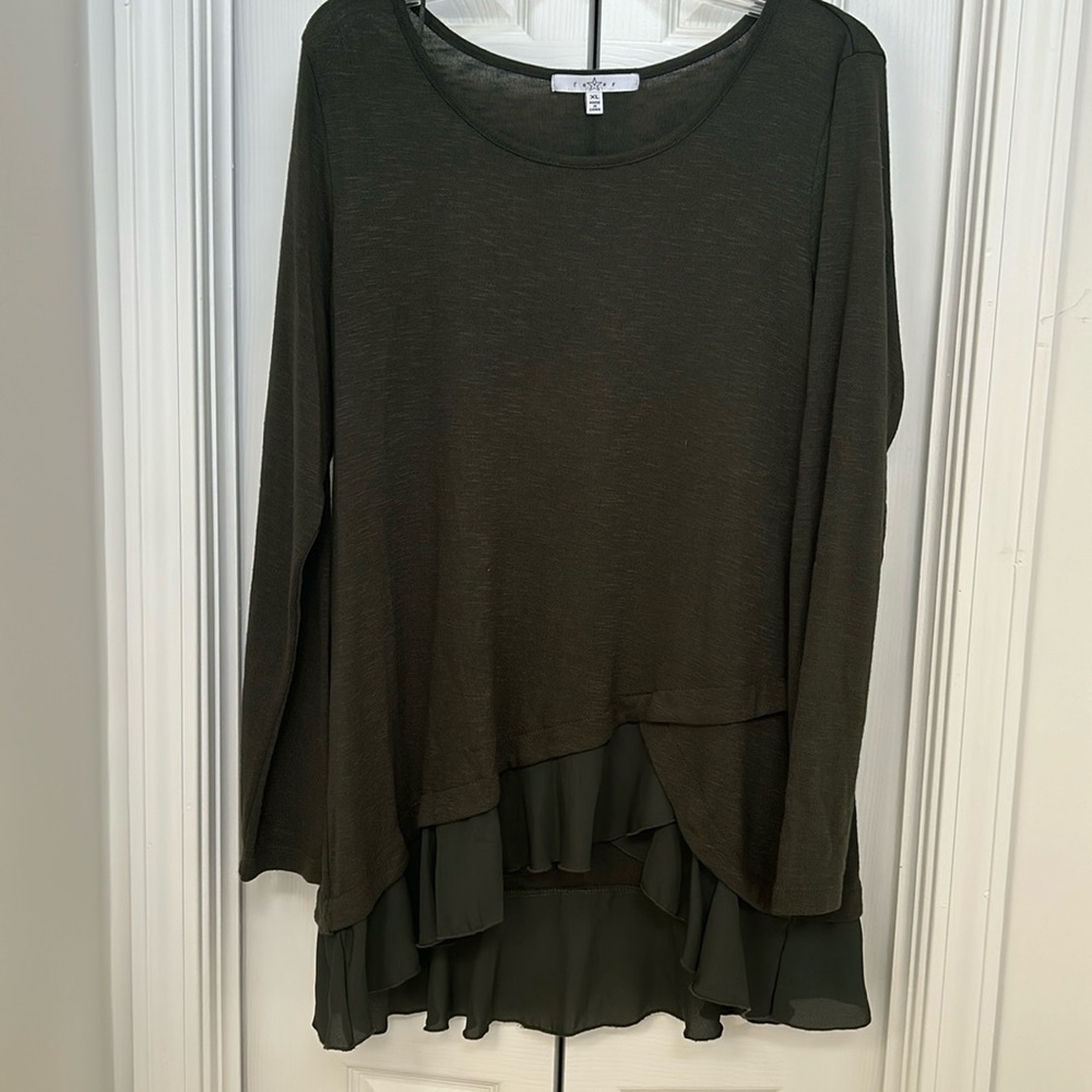 Fever Dark Grey Top